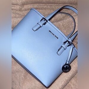 Michael Kors Light Blue Tote